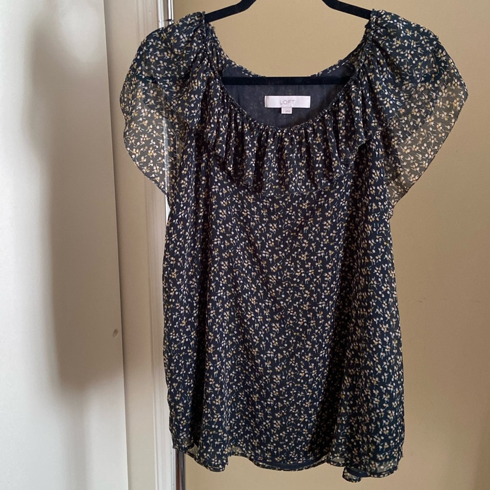 Loft floral top